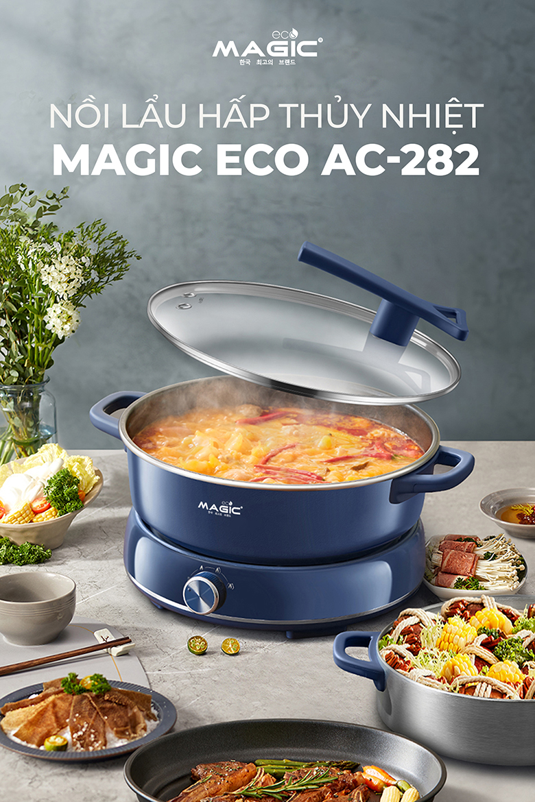 Nồi lẩu hấp thủy nhiệt MAGIC Eco AC-282