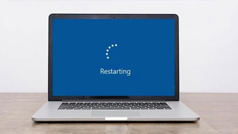 Mất Wifi trên laptop khởi động lại máy