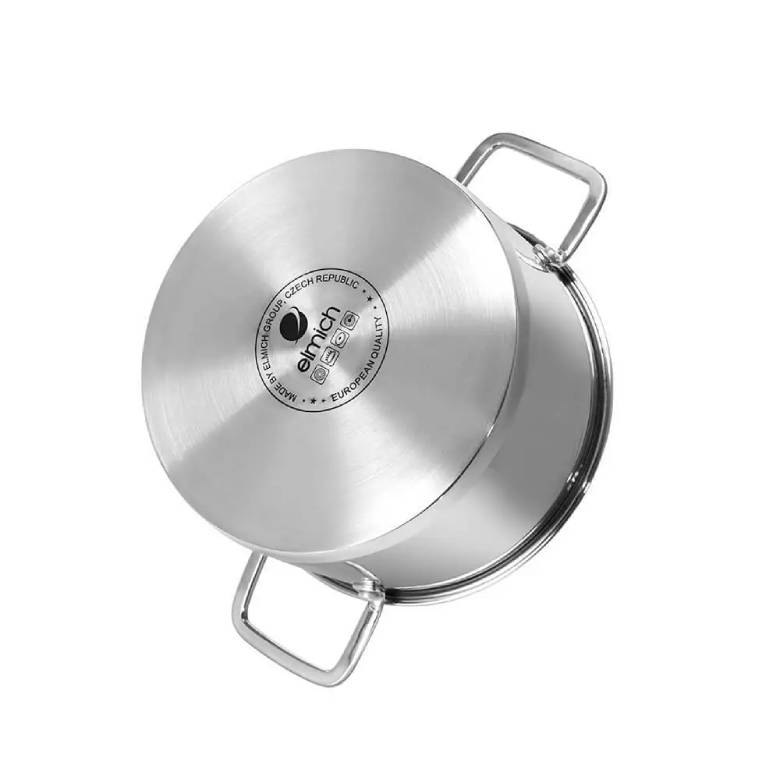 Bộ nồi Inox Elmich EL-2473 size 16,20,24cm - Đáy 3 lớp