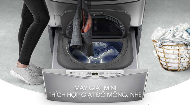 thiết kế - Máy giặt LG T2735NWLV 