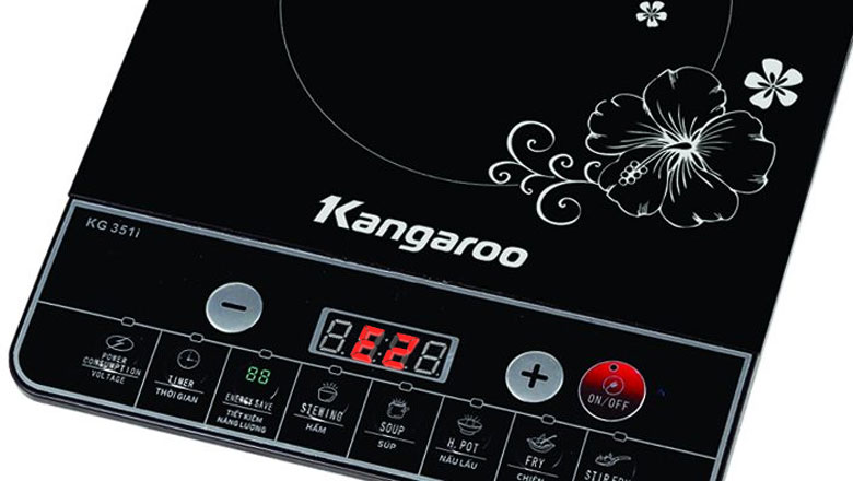 Lỗi E2 bếp từ Kangaroo