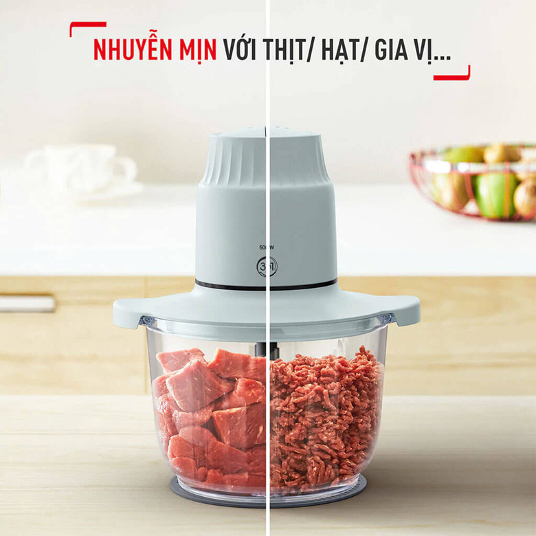 Máy xay thực phẩm Tefal MB603166 - Chức năng xay đa dạng