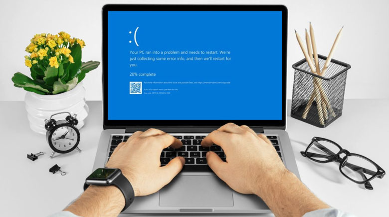 Laptop bị lỗi Win với nguyên nhân cơ bản