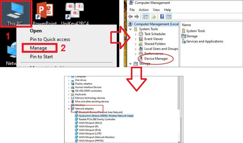 Card Wifi laptop bị lỗi chia sẻ cách sửa