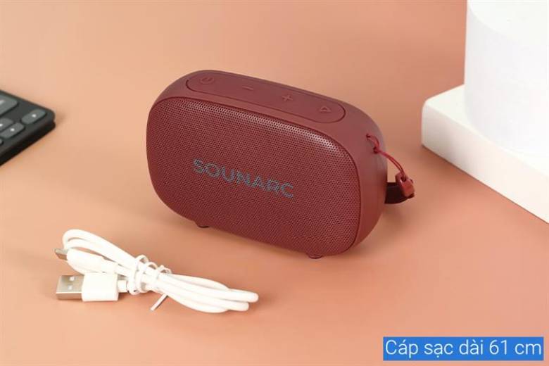 Loa kháng nước IPX4 SOUNARC P1 Portable Speaker - Dark Red