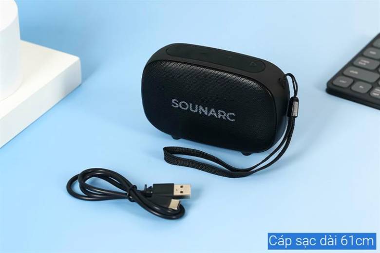 Loa kháng nước IPX4 SOUNARC P1 Portable Speaker - Black