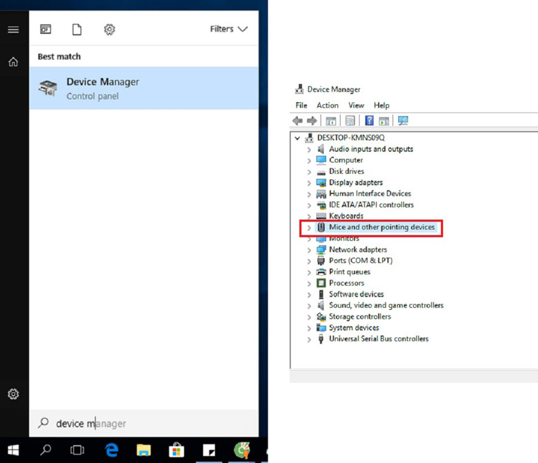 Chuột cảm ứng laptop Asus bị đơ do hỏng driver chuột