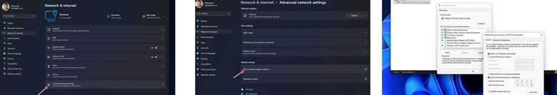 Laptop không bắt được Wifi Win 11, sửa bằng đổi DNS