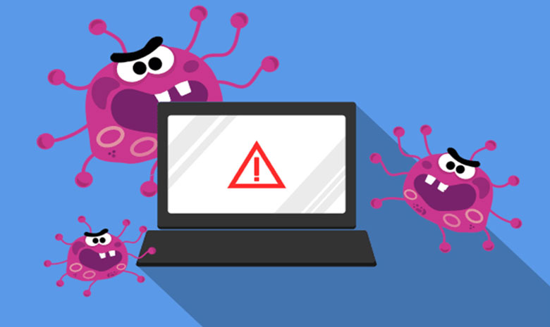 Không vào được màn hình chính của laptop, hãy diệt virus thường xuyên