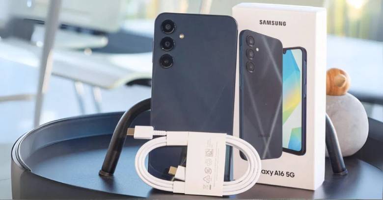 Điện thoại Samsung Galaxy A16 5G 8GB/128GB Đen thiết kế thanh mảnh