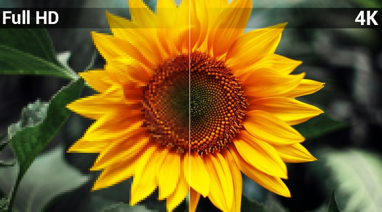 Tivi OLED LG 55E8PTA độ phân giải 4k