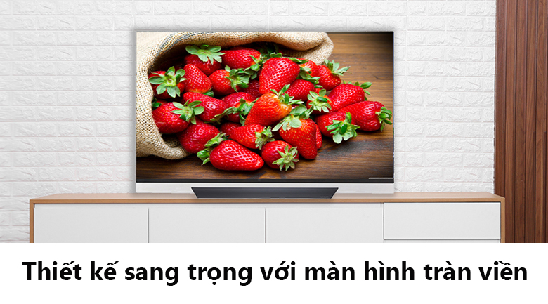 Tivi OLED LG 55E8PTA thiết kế