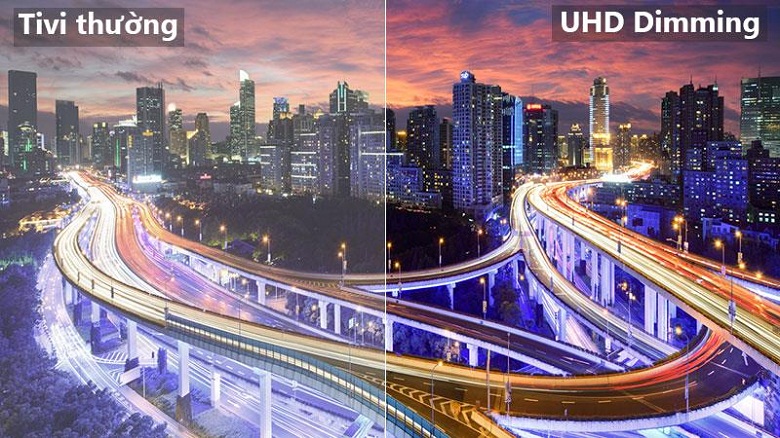 Công nghệ UHD Dimming độ nét hình ảnh chi tiết với những hình ảnh nhỏ nhất - UA65NU7500 Smart Tivi Samsung 4K 65 inch 