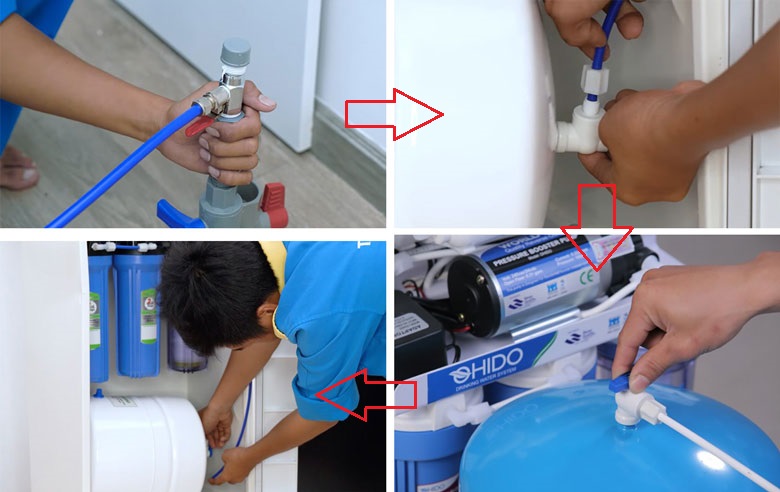 Cấu tạo bình áp của máy lọc nước RO, xem ngay cách sử dụng