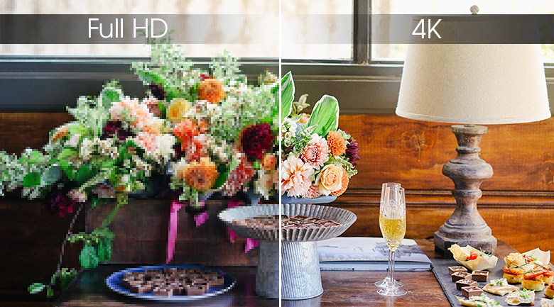 Smart QA43Q65RAKXXV Samsung Tivi với độ phân giải 4K sắc nét miễn chê