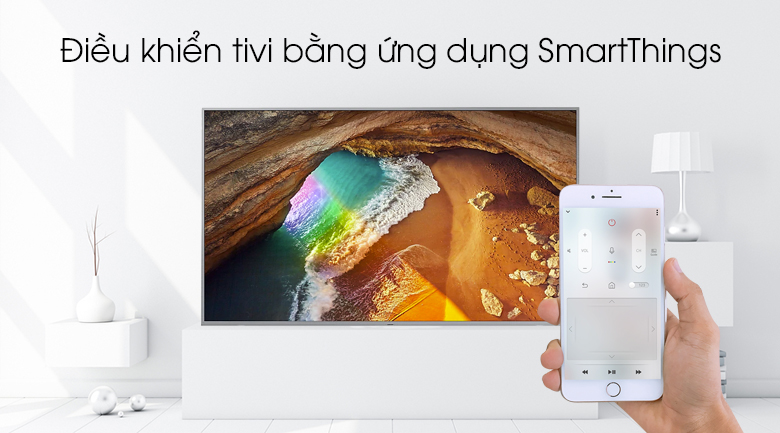 Bạn muốn điều khiển Tivi Samsung 43Q65R qua điện thoại thông minh nhờ qua SmartThings