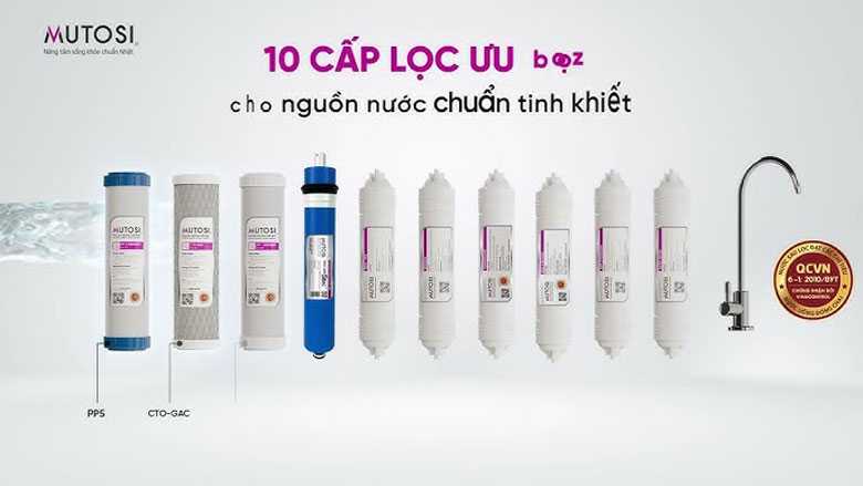 Máy lọc nước 9 cấp là gì? Nói đến cấu tạo