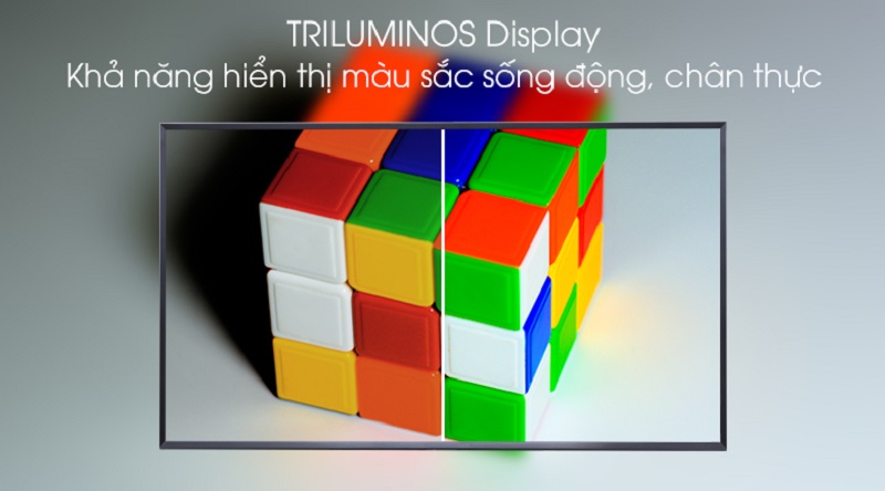 tivi Sony 43X8500G với công nghệ hình ảnh TRILUMINOS