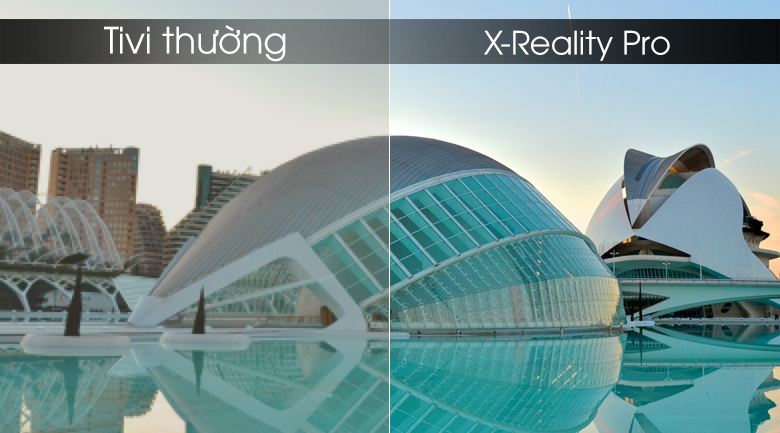 tivi Sony 43W660G công nghệ hình ảnh X-Reality Pro