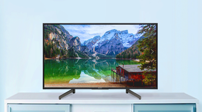 Tivi Sony 49X8500G thiết kế