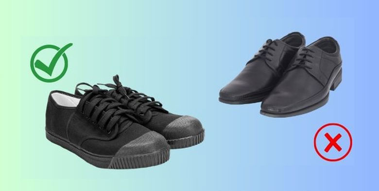 Sấy giày bằng máy sấy LG - Loại giày không nên sấy