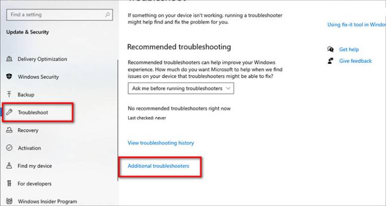 laptop không hiện wifi win 10 - Sử dụng Internet Connection Troubleshooter