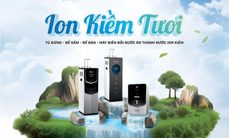 Máy lọc nước ion kiềm tươi là gì? Có nên thay lõi không?