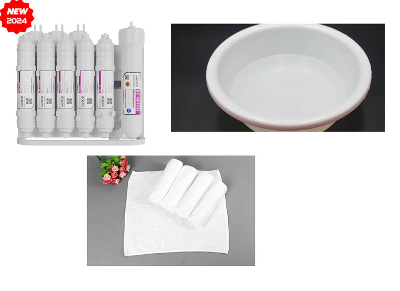 Cách thay lõi máy lọc nước Mutosi? Cần chuẩn bị dụng cụ