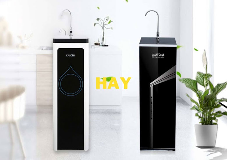 So sánh máy lọc nước Mutosi và Karofi, tìm hiểu về từng thương hiệu sản phẩm