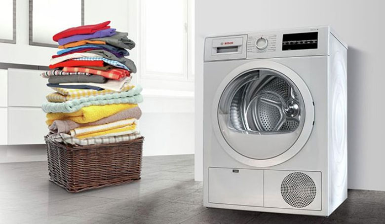 Máy sấy quần áo gia đình  - Chọn dung tích phù hợp