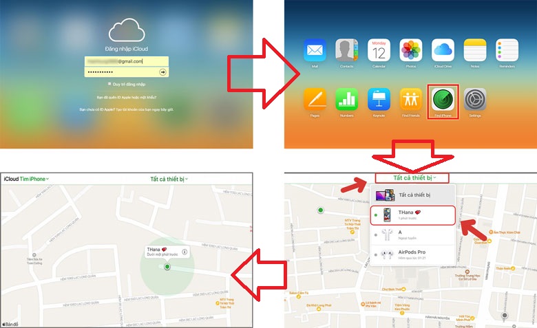 Cách sử dụng Find My iPhon