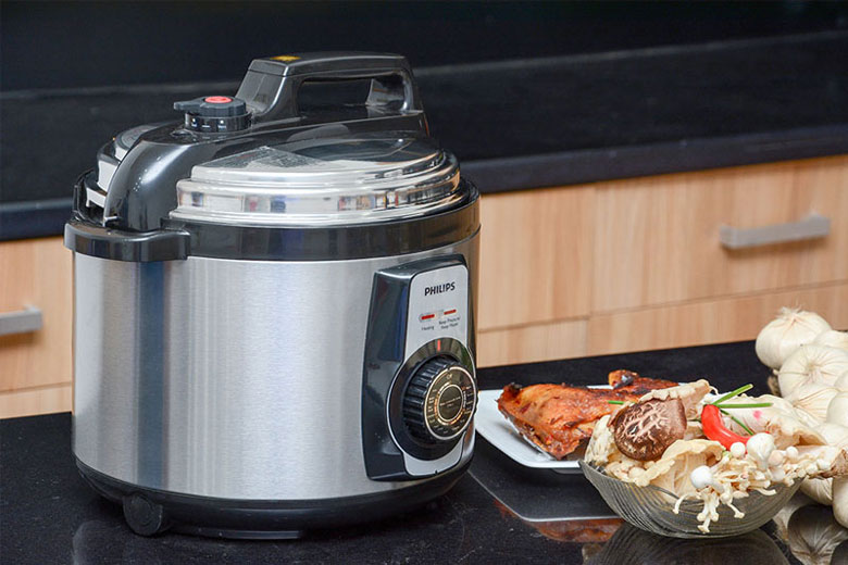 14 chế độ nấu tự động - Hướng dẫn sử dụng nồi áp suất điện Philips