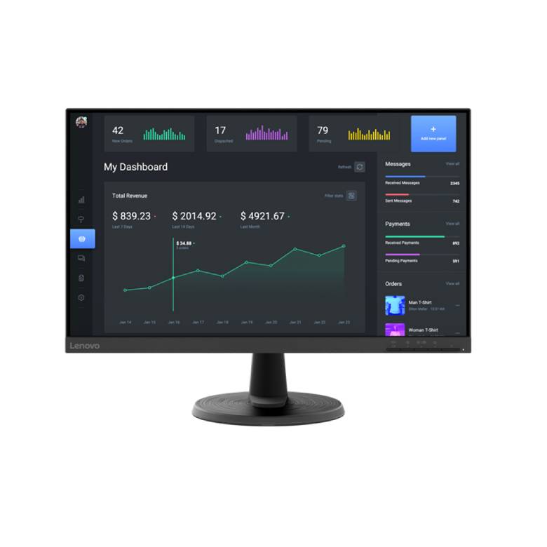  Màn hình máy tính Lenovo 23.8 inch D24-40 67A2KAC6VN