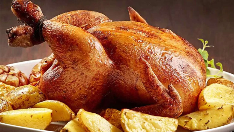 Nướng gà bằng nồi áp suất điện - Hoàn thành