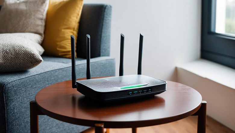 Máy tính bàn không bắt được wifi - Di chuyển router đến vị trí khác