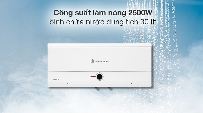 Công suất bình nóng lạnh 30L