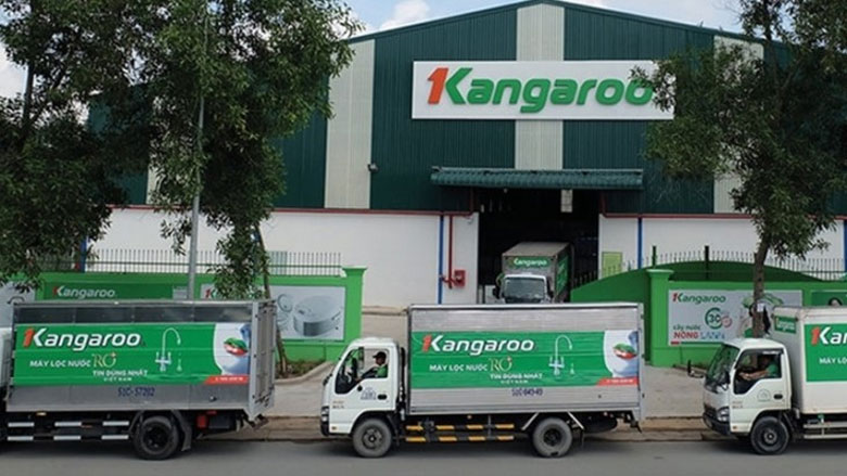 Cây nước nóng lạnh Kangaroo nhắc đến thương hiệu