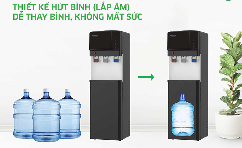 Cây nước nóng lạnh Kangaroo bình âm KG64A3