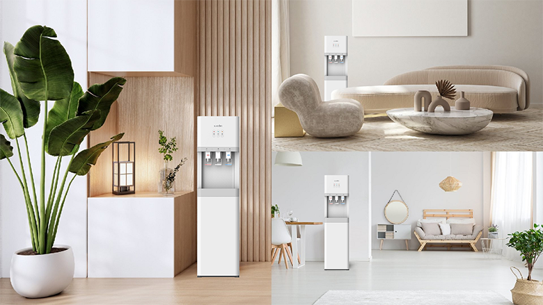 Cây nước nóng lạnh 3 vòi HCV206