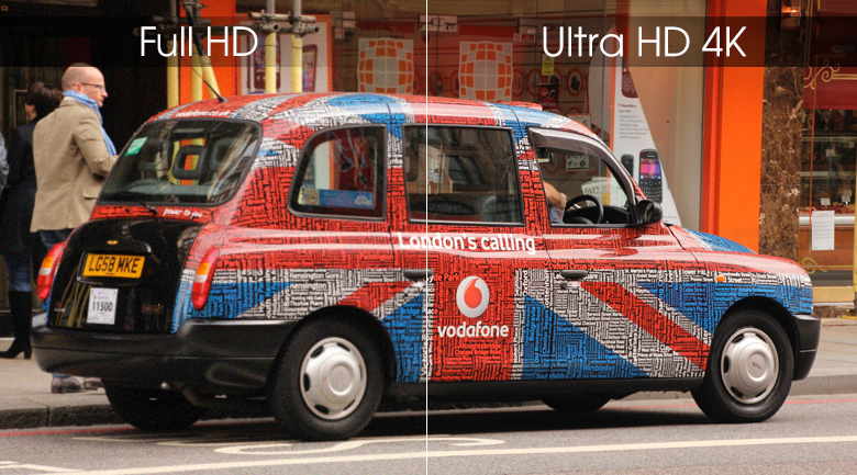 tivi LG 55UM7300PTA độ phân giải 4K