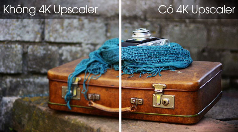 Smart tivi LG 75UM7500PTA sử dụng công nghệ 4K Upscaler