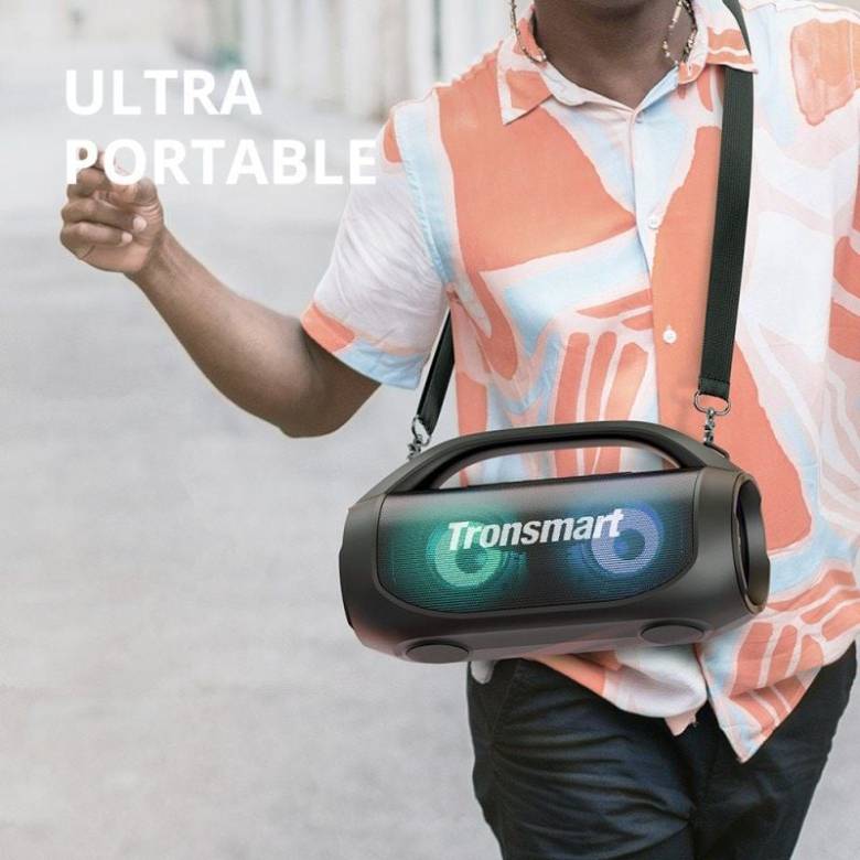 Loa bluetooth Tronsmart Bang SE TM-862356 Black - trang bị quai xách mang theo