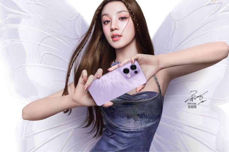 Điện thoại Oppo RENO13F 8GB/256GB Tím CPH2701 - thiết kế bền bỉ