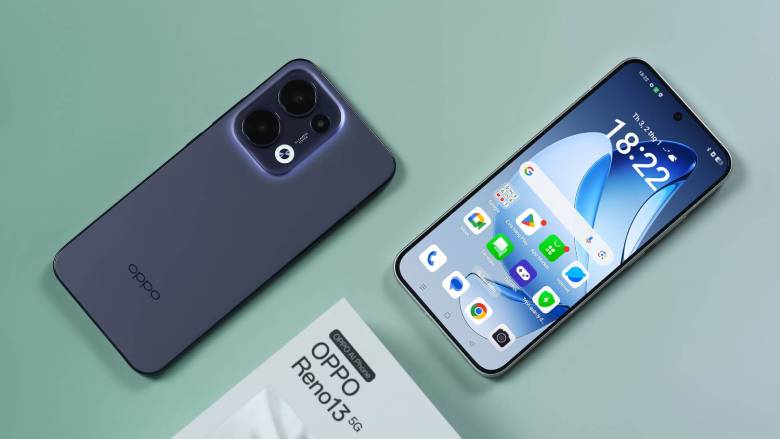 Điện thoại Oppo RENO13F 5G 12GB/256GB Xám CPH2699 