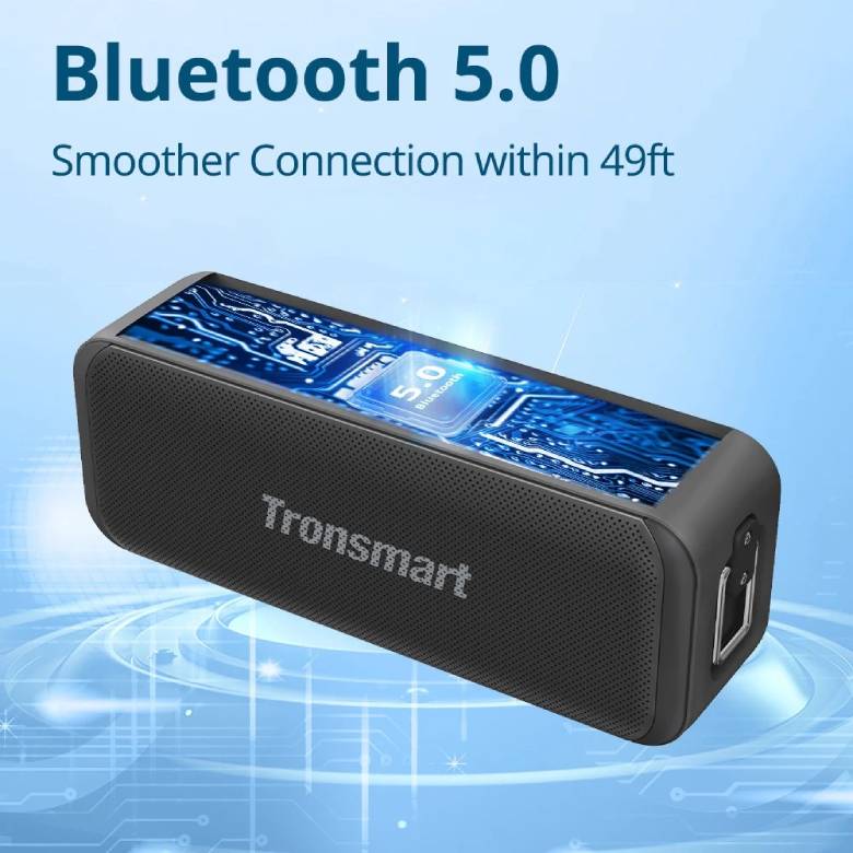 Loa TRONSMART T2 mini 2023 10W TM-985906 - công nghệ Bluetooth 5.0