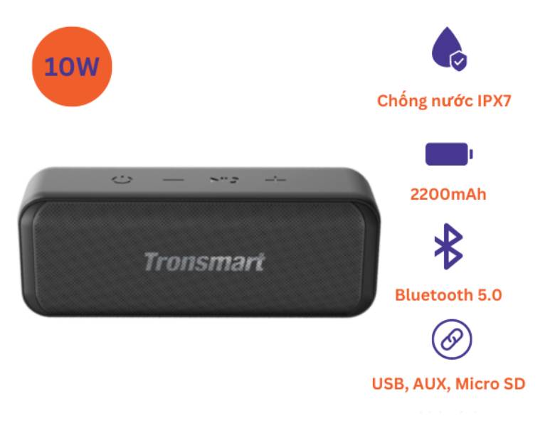 Loa TRONSMART T2 mini 2023 10W TM-985906