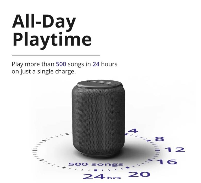 pin 2500 mAh - Loa TRONSMART Element T6 Mini Upgraded Bluetooth 15W TM-1022569