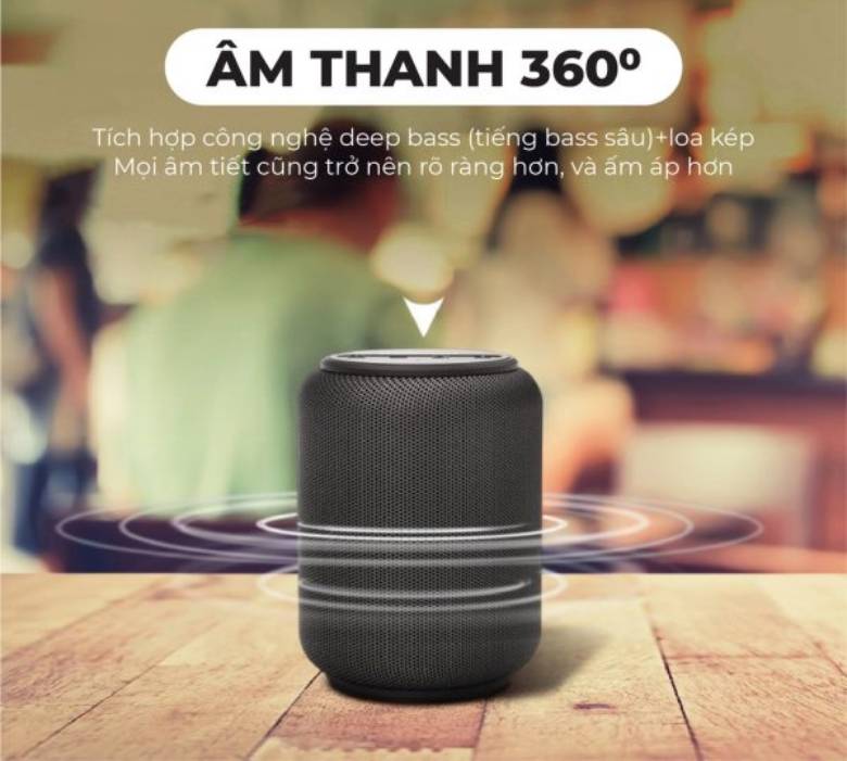 Loa TRONSMART Element T6 Mini Upgraded Bluetooth 15W TM-1022569 - âm thanh 360 độ