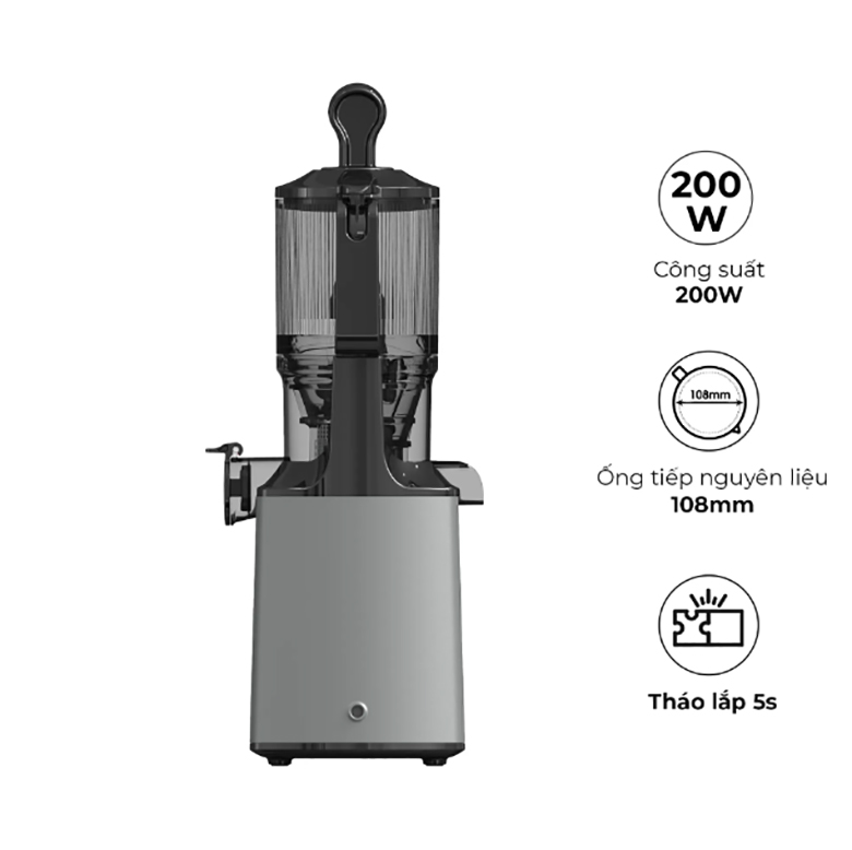 Máy ép chậm Magic AC-147 - Thiết kế nhỏ gọn, tiện lợi