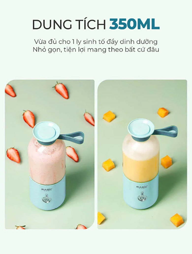 Máy xay sinh tố mini Magic A-021 - Dung tích 350ml